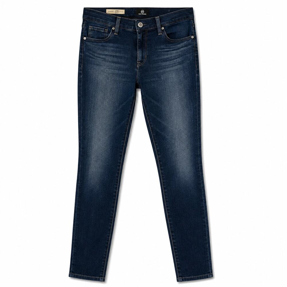 AG Adriano Goldschmied Jeans Women's 28R Dark Wash Mid Rise Skinny